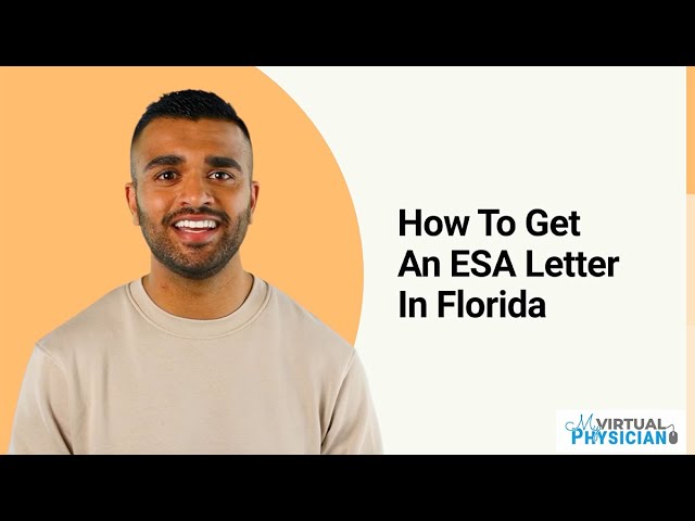 How To Get An ESA Letter in Florida | My Virtual Physician