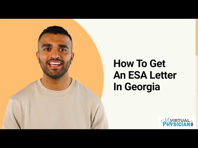 How To Get An ESA Letter in Georgia | My Virtual Physician