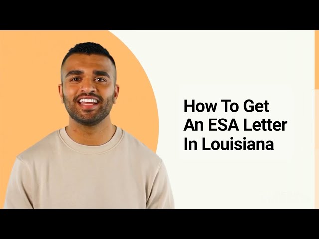 How To Get An ESA Letter in Louisiana | My Virtual Physician