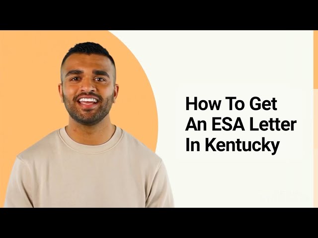 How To Get An ESA Letter in Kentucky | My Virtual Physician