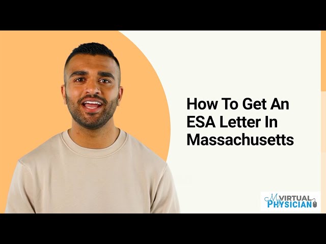How To Get An ESA Letter in Massachusetts | My Virtual Physician